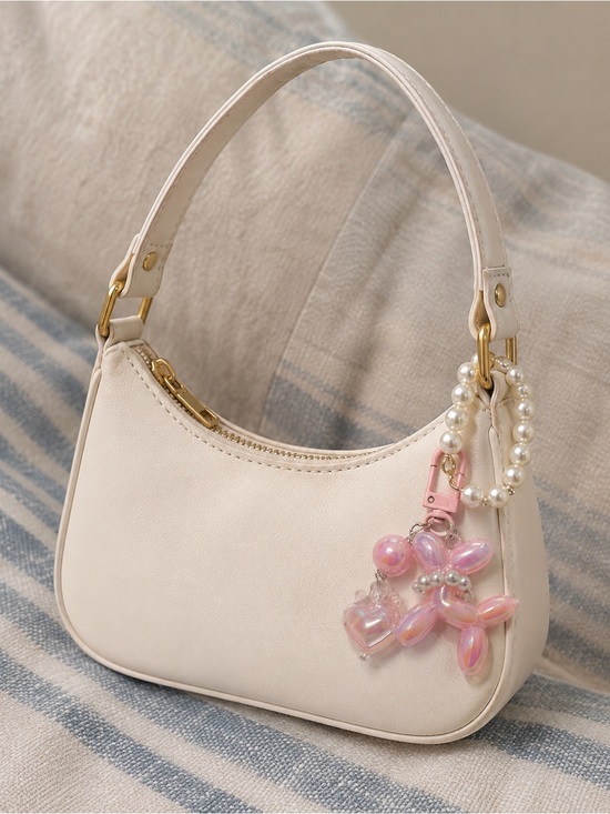 Accessories - Pink Balloon Dog Keychain/Bag Charm/zipper pull